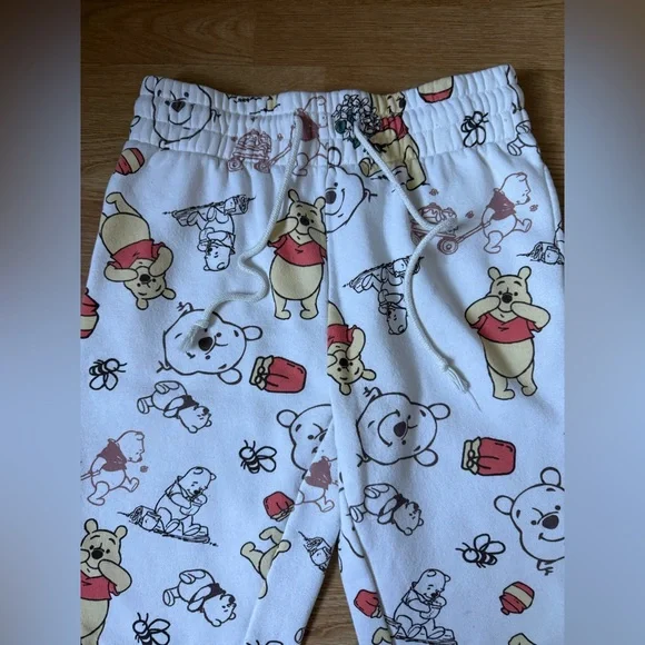 Disney Winnie the Pooh Pajama Pants - White and Yellow - Picture 2 of 5